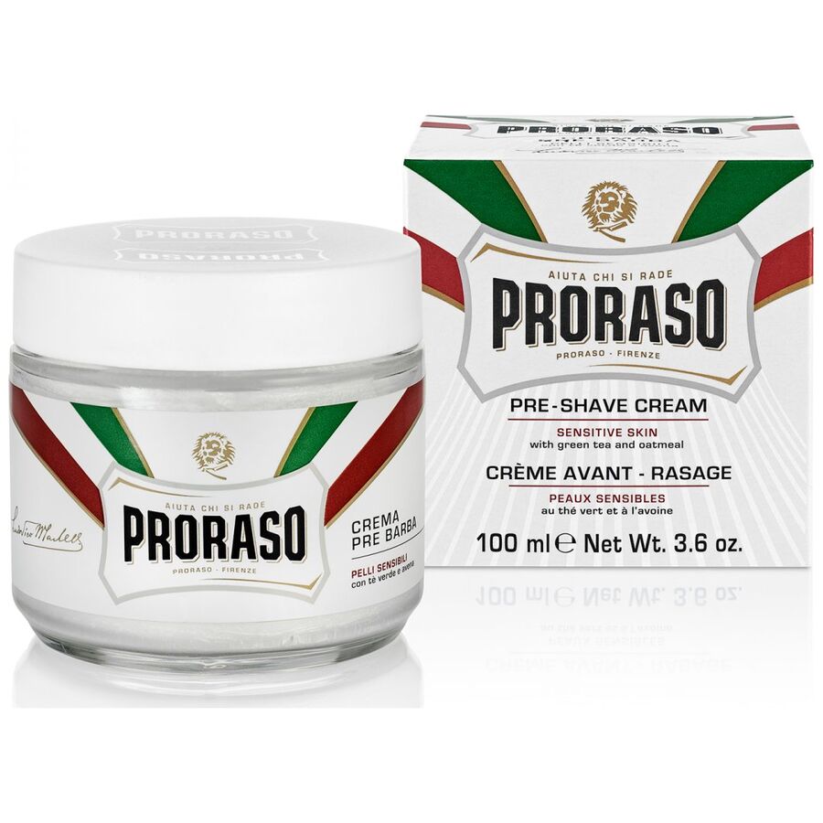 Proraso Pre-Shave Cream Sensitive Green Tea 100ml