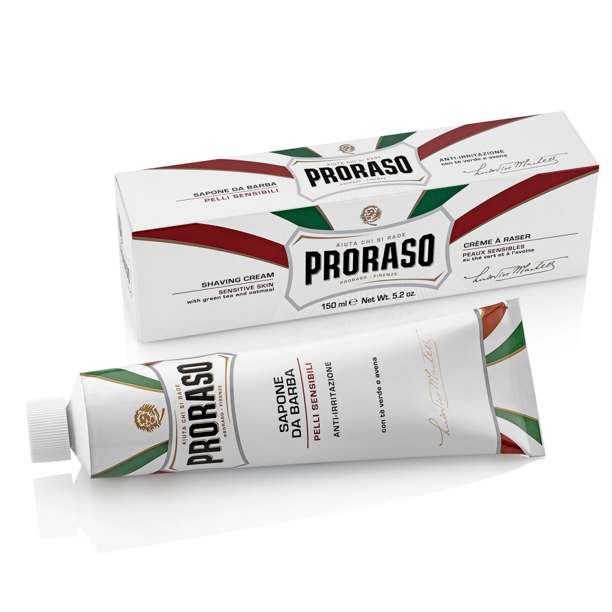 Proraso Shaving Cream Sensitive Green Tea 150ml
