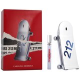 Carolina Herrera 212 Heroes For Him Travel Set edt 90ml & 10ml