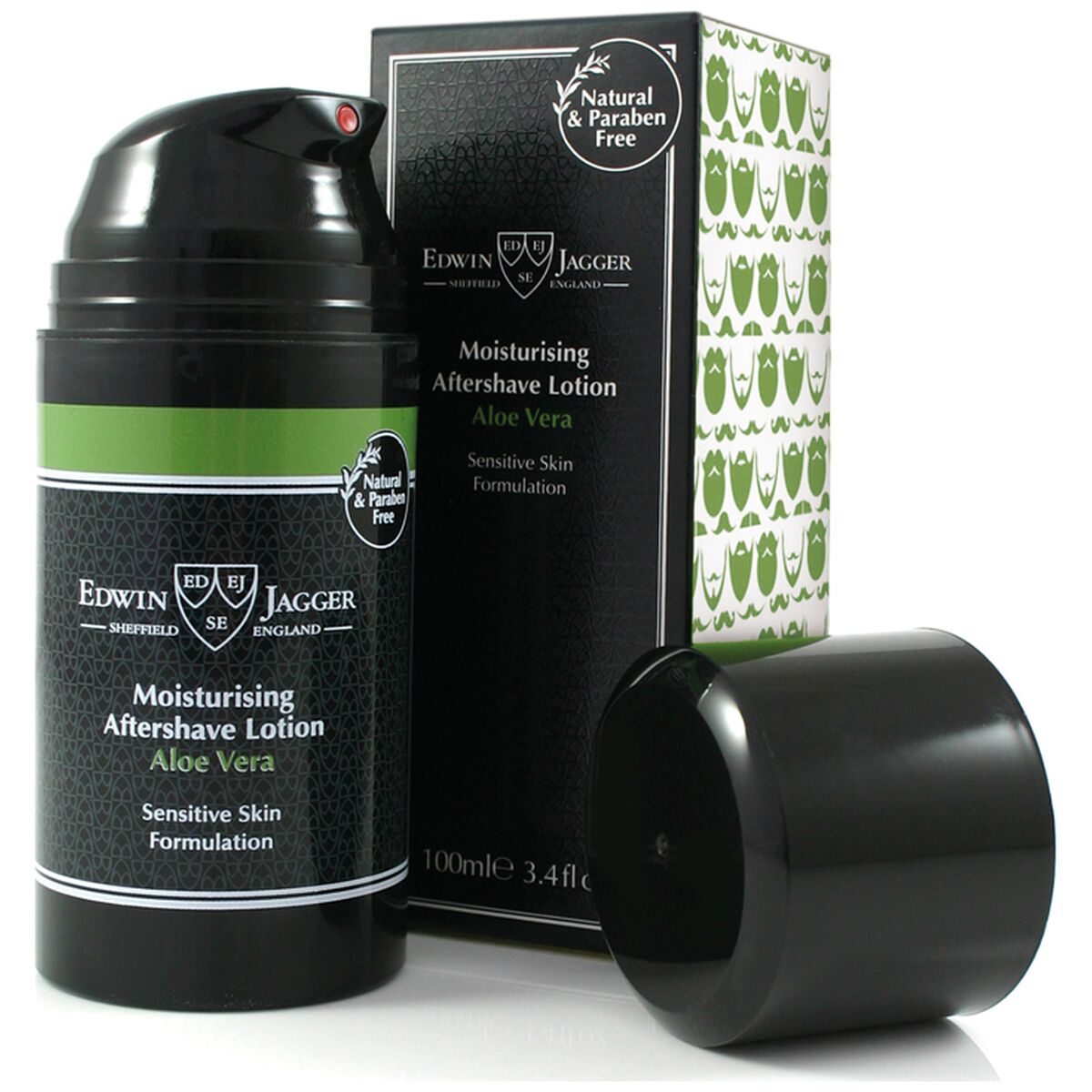 Edwin Jagger After Shave Lotion Aloe Vera 100ml