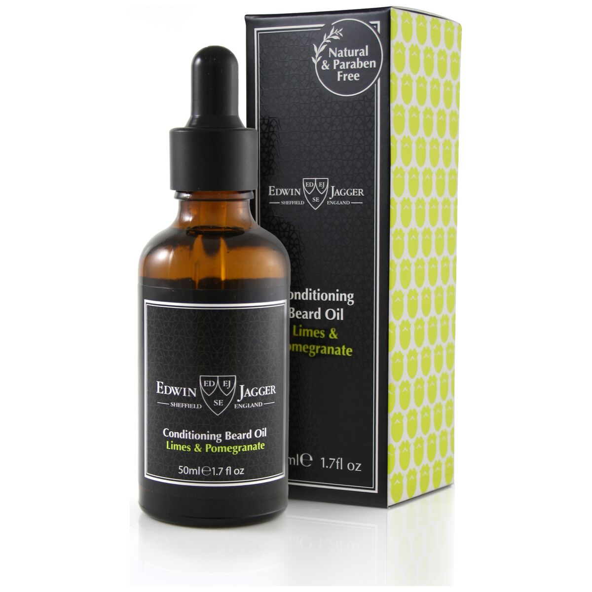 Edwin Jagger Conditioning Beard Oil Limes & Pomegranate 50ml
