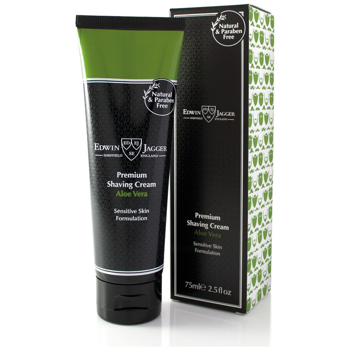 Edwin Jagger Premium Shaving Cream Aloe Vera 75ml