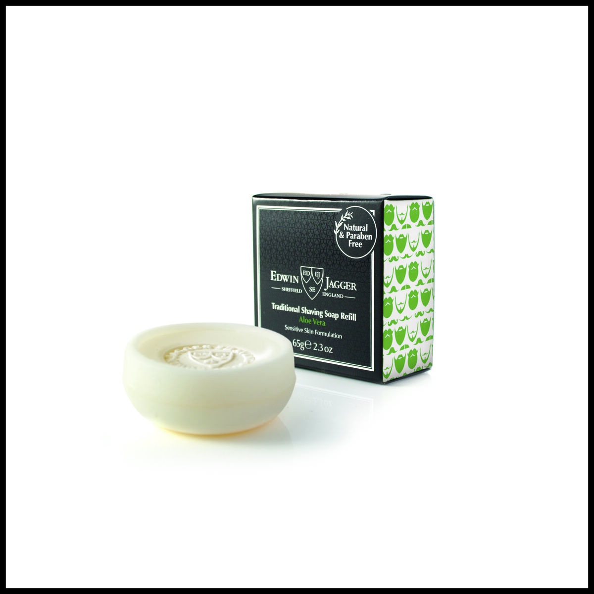 Edwin Jagger Shaving Soap Refill Aloe Vera 65g