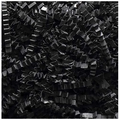 Dekorativt papirfyld Sort