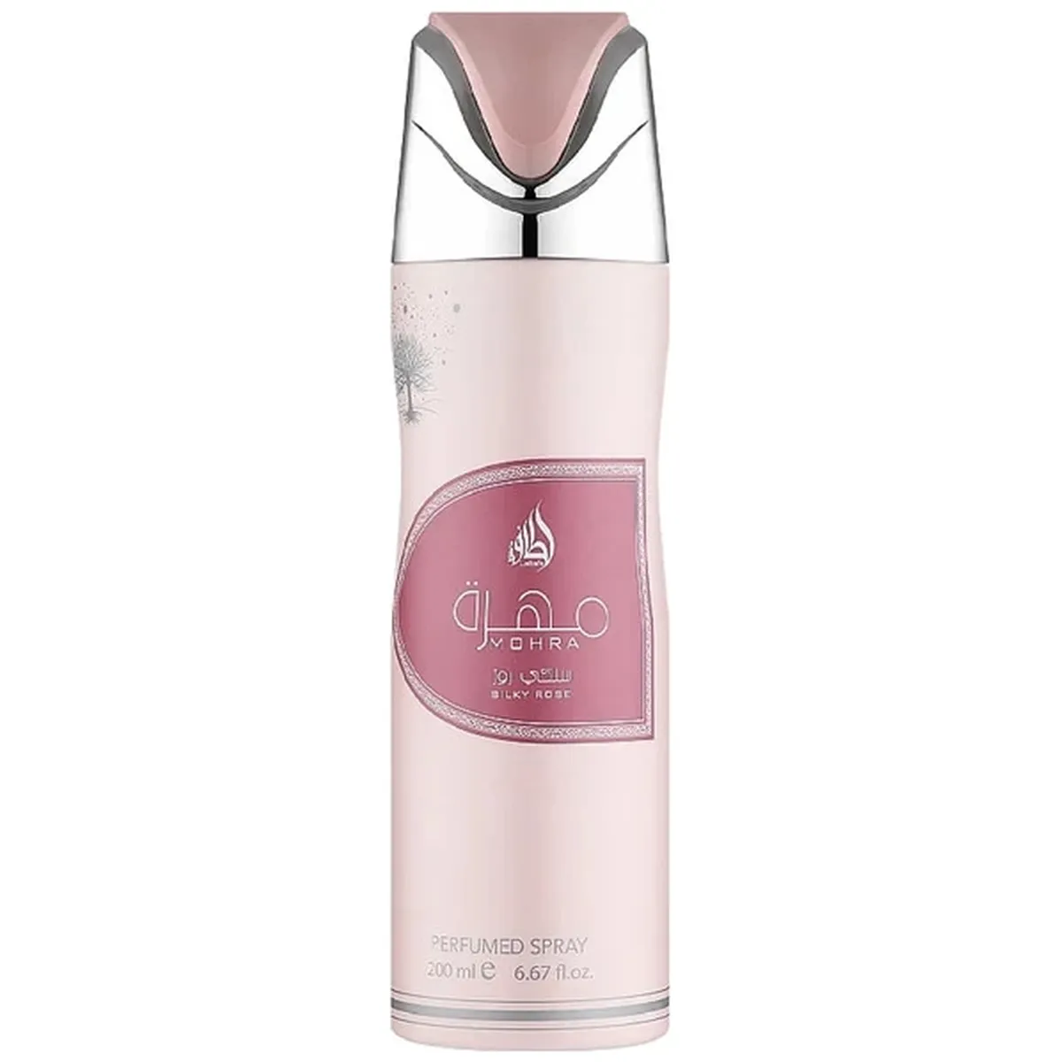 Lattafa Perfumes Mohra Silky Rose Deodorant Spray 200ml