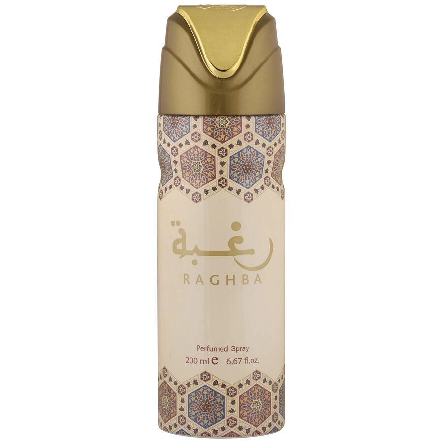 Lattafa Perfumes Raghba Deodorant Spray 200ml