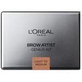 L'Oreal Brow Artist Genius Kit Light To Medium 3,5g