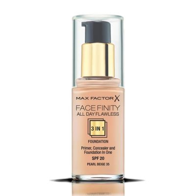 Max Factor Facefinity All Day Flawless 3 in 1 Foundation 35 Pearl Beige 30ml