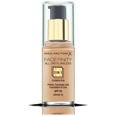 Max Factor Facefinity All Day Flawless 3 In 1 Foundation 80 Bronze 30ml