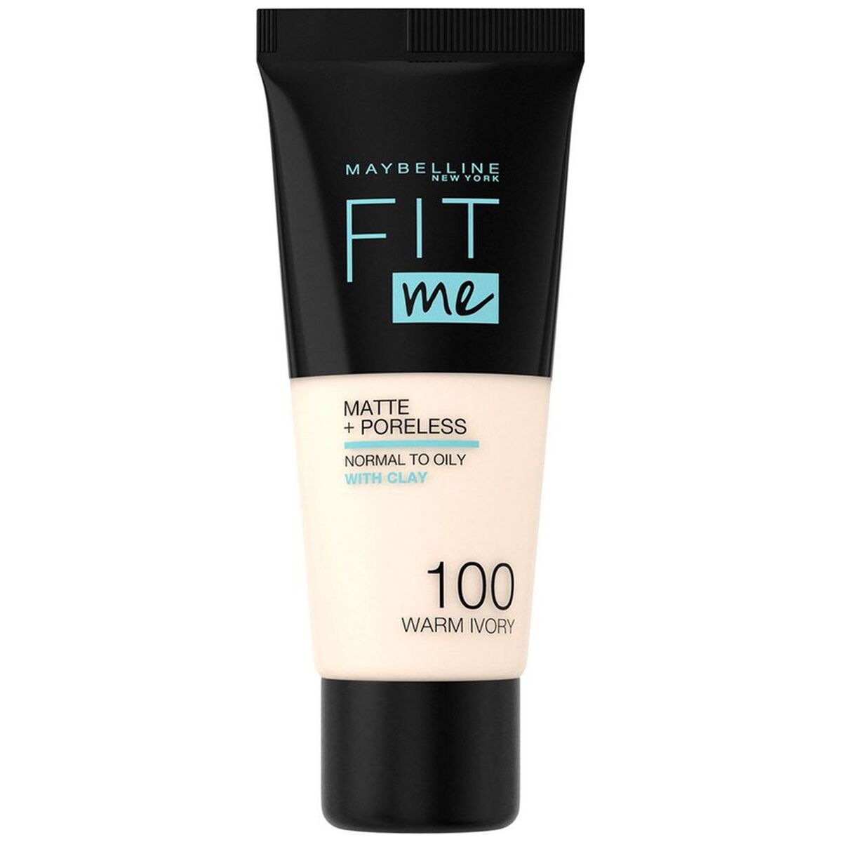 Maybelline Fit Me Matte + Poreless Foundation 100 Warm Ivory
