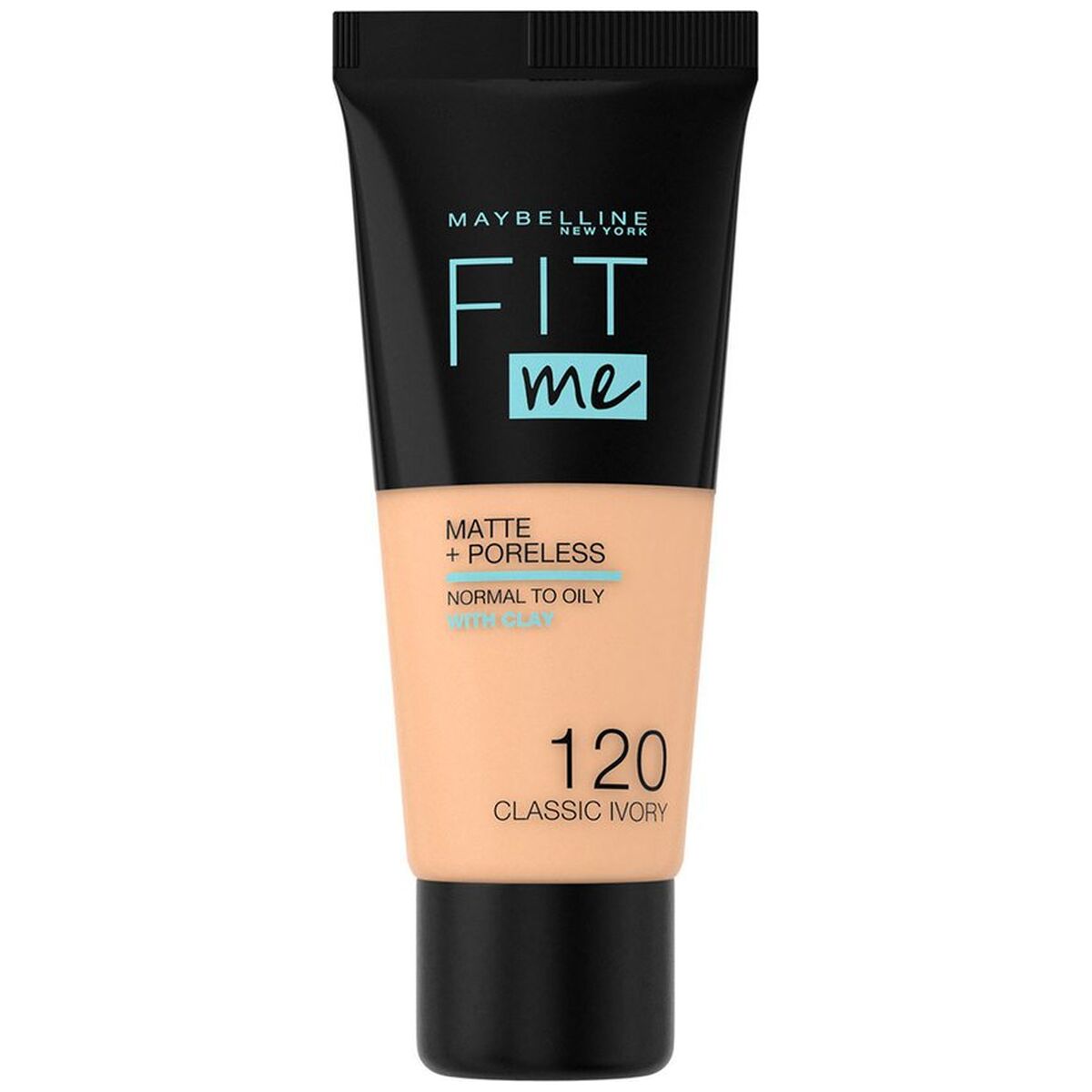 Maybelline Fit Me Matte + Poreless Foundation 120 Classic Ivory